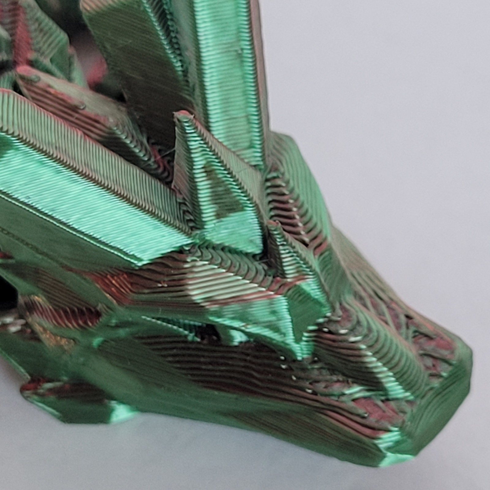 3D Printed Dragon Crystal Fully Articulated 14 Inches Fidget Toys Home Office