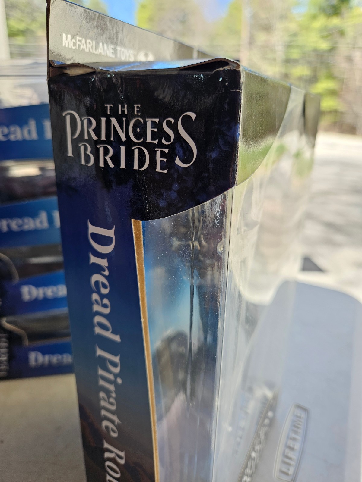 McFarlane The Princess Bride DREAD PIRATE ROBERTS 7″ Figure New(damage package)