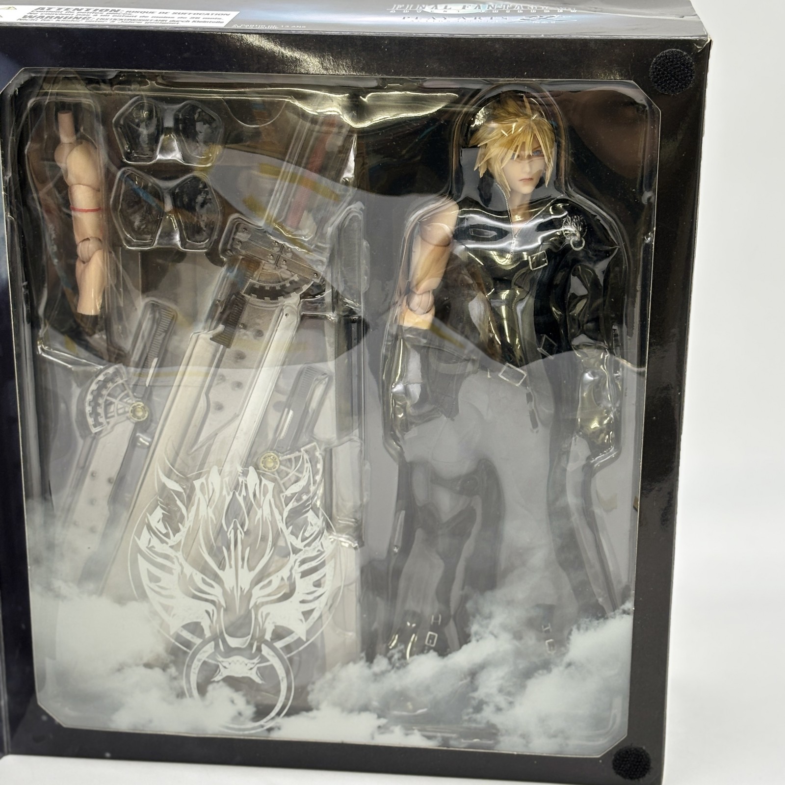 Play Arts Kai Final Fantasy VII Cloud Strife Advent Children Figure Square Enix