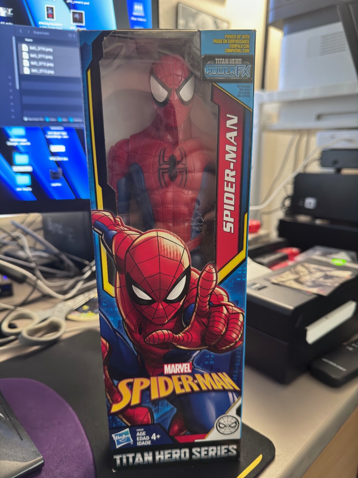 Marvel Spider-Man Titan Hero Series Spider-Man. Free Shipping. 12” Action Figure
