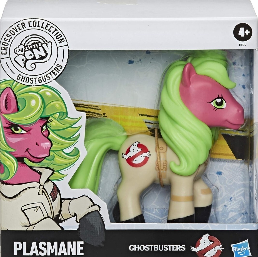 My Little Pony Ghostbusters Crossover Collection Plasmane Horse 4 inches Tall
