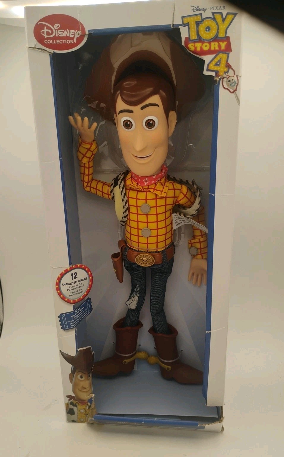 Sherff Woody Talking 16 in Action Figure Toy Story 4 New In box See Description