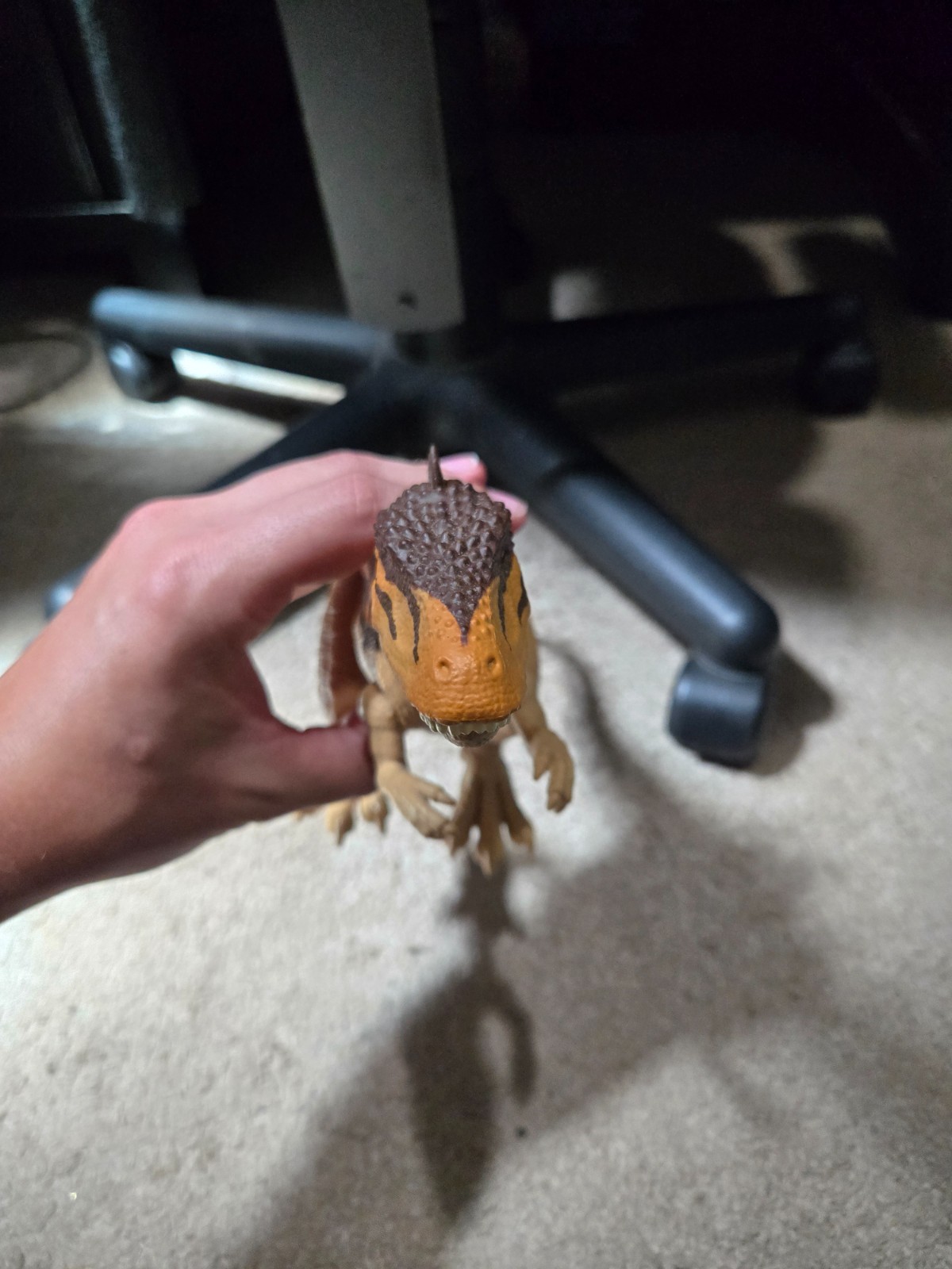 Jurassic World Dino Escape Carcharodontosaurus Figure – 14 Inches Long