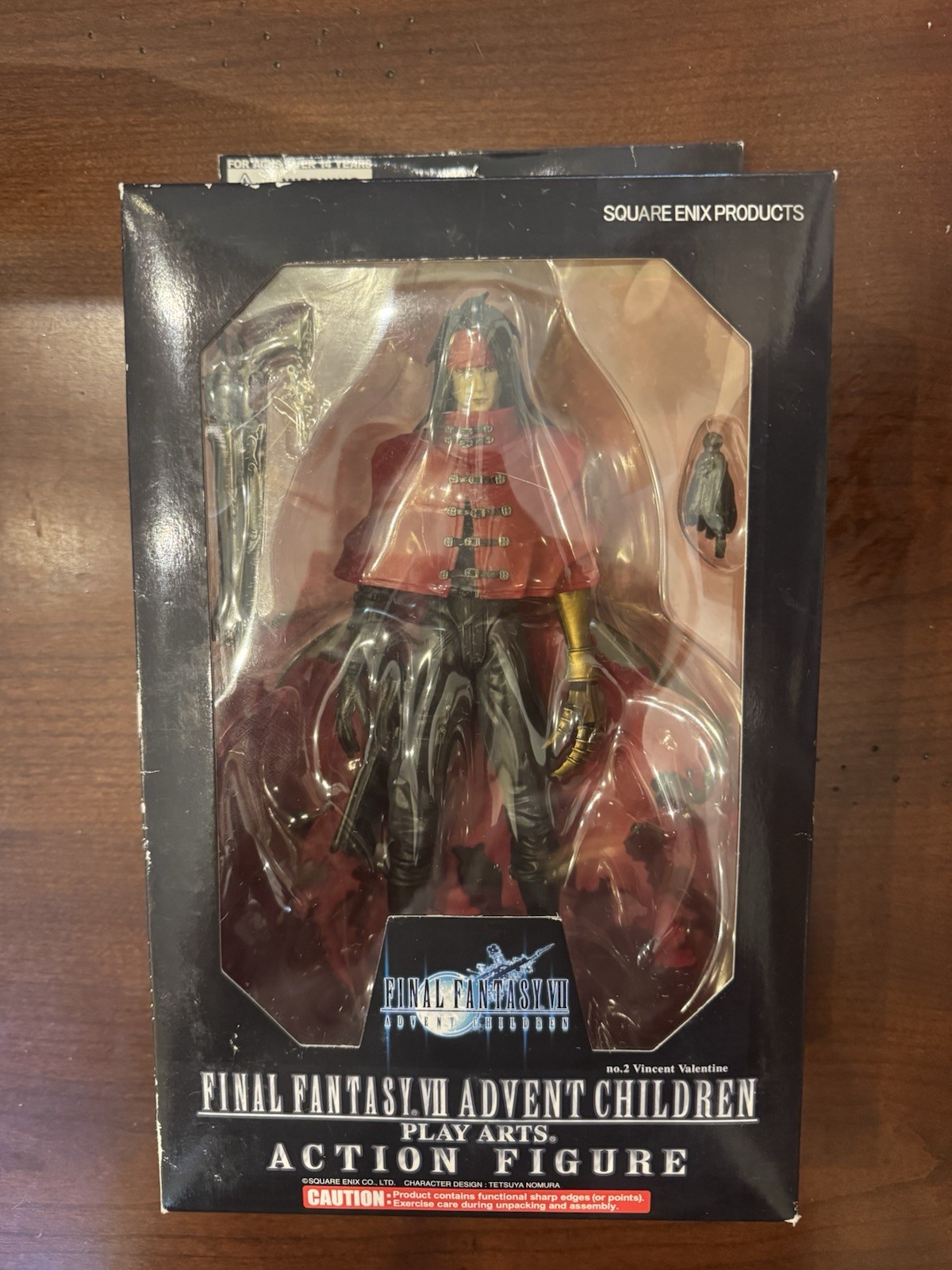 Square Enix Play Arts Final Fantasy VII Advent Children Vincent Valentine Figure