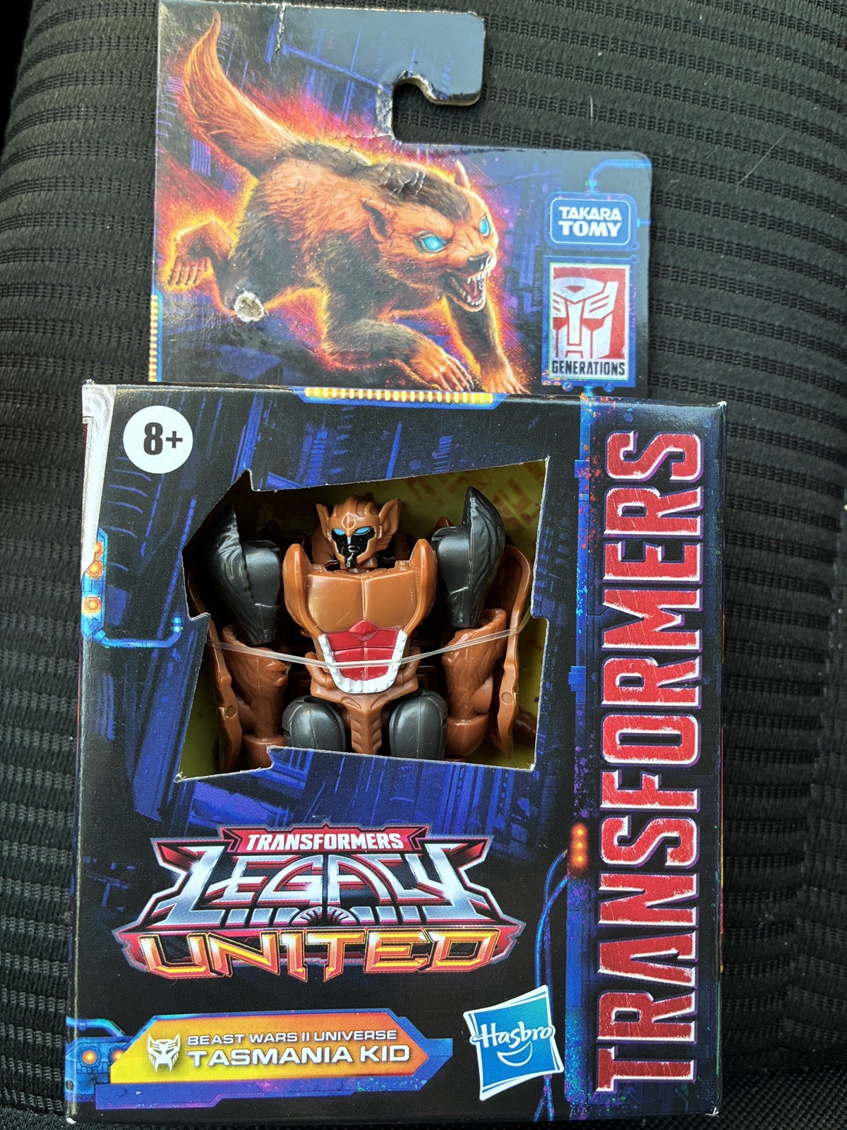 Transformers Hasbro Legacy United Core Class Beast Wars II Universe Tasmania Kid