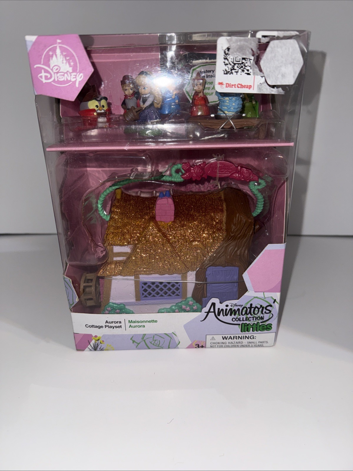 Disney Animators’ Collection Littles Sleeping Beauty Aurora Cottage New