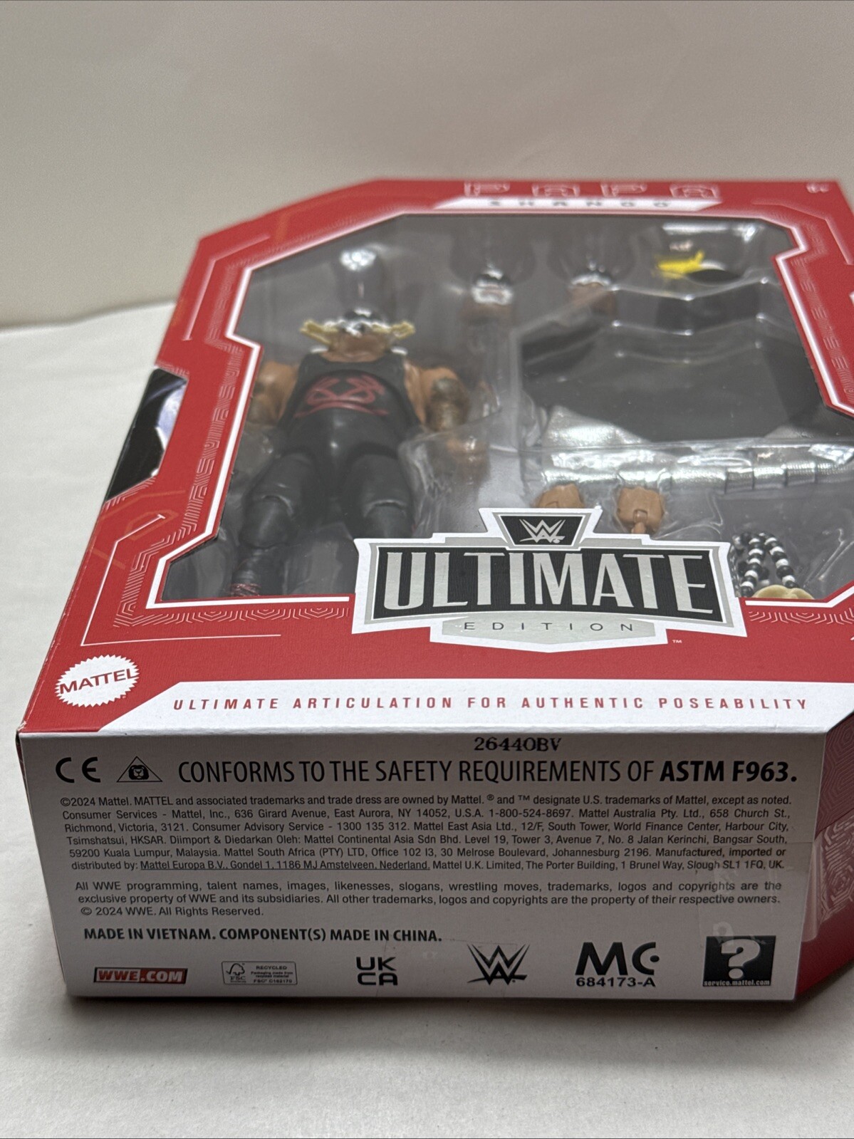 WWE Ultimate Edition Grudges ’92 PAPA SHANGO 7″ Exclusive Figure