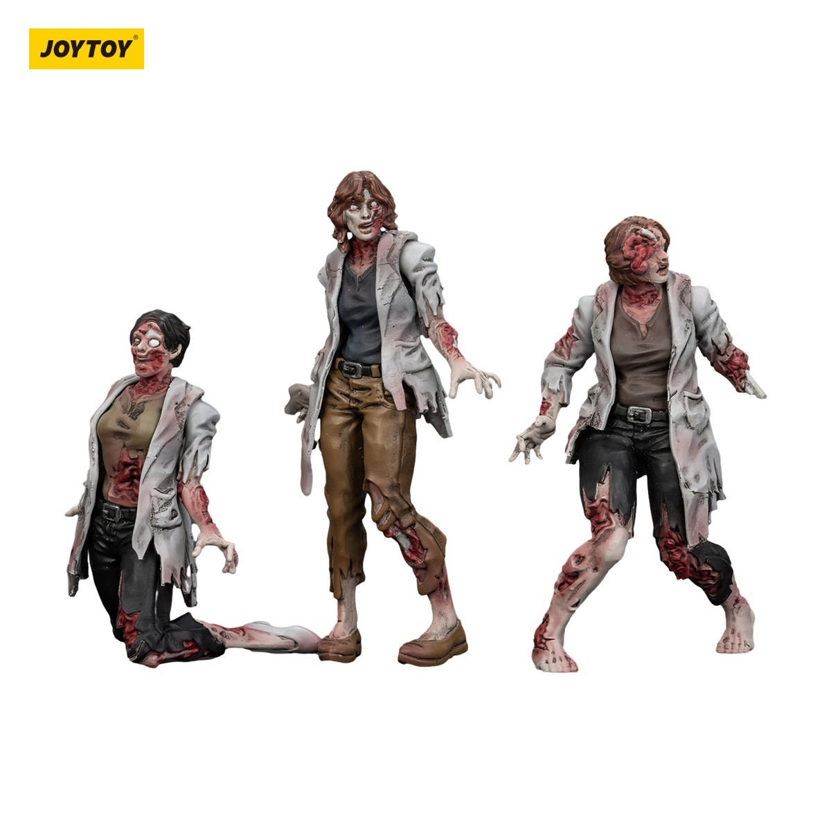 JOYTOY 1:25 action figures Dark Source Zombie Figure Scientists (Female)