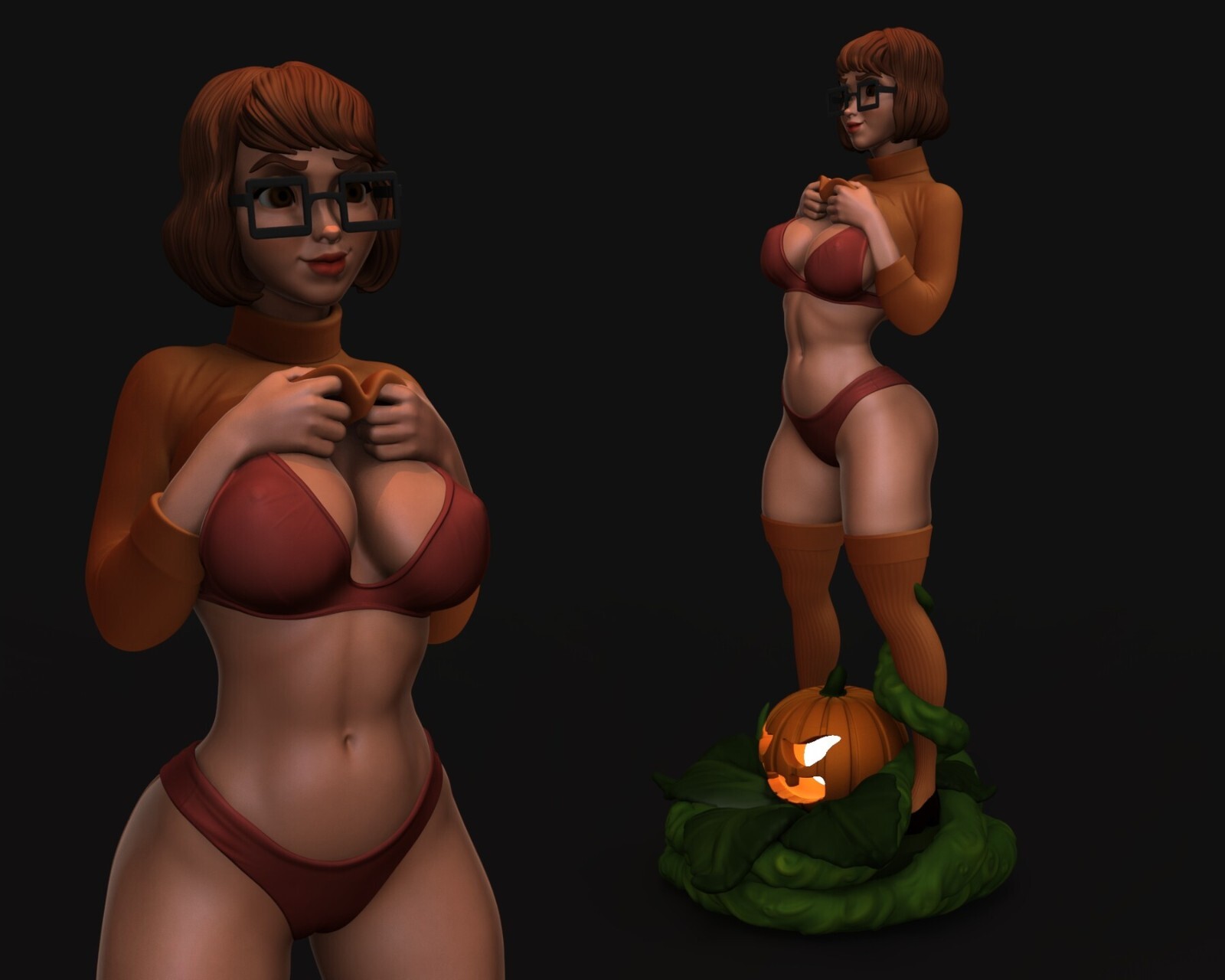Velma V3 SFW & NSFW 3D Printed Model