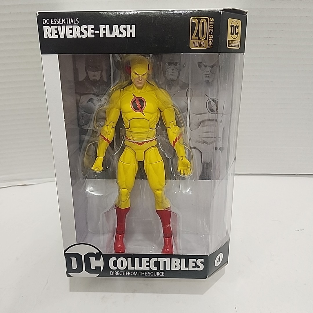 DC Collectibles DC Essentials Reverse-Flash Action Figure 2018 20 Yrs Anniversar