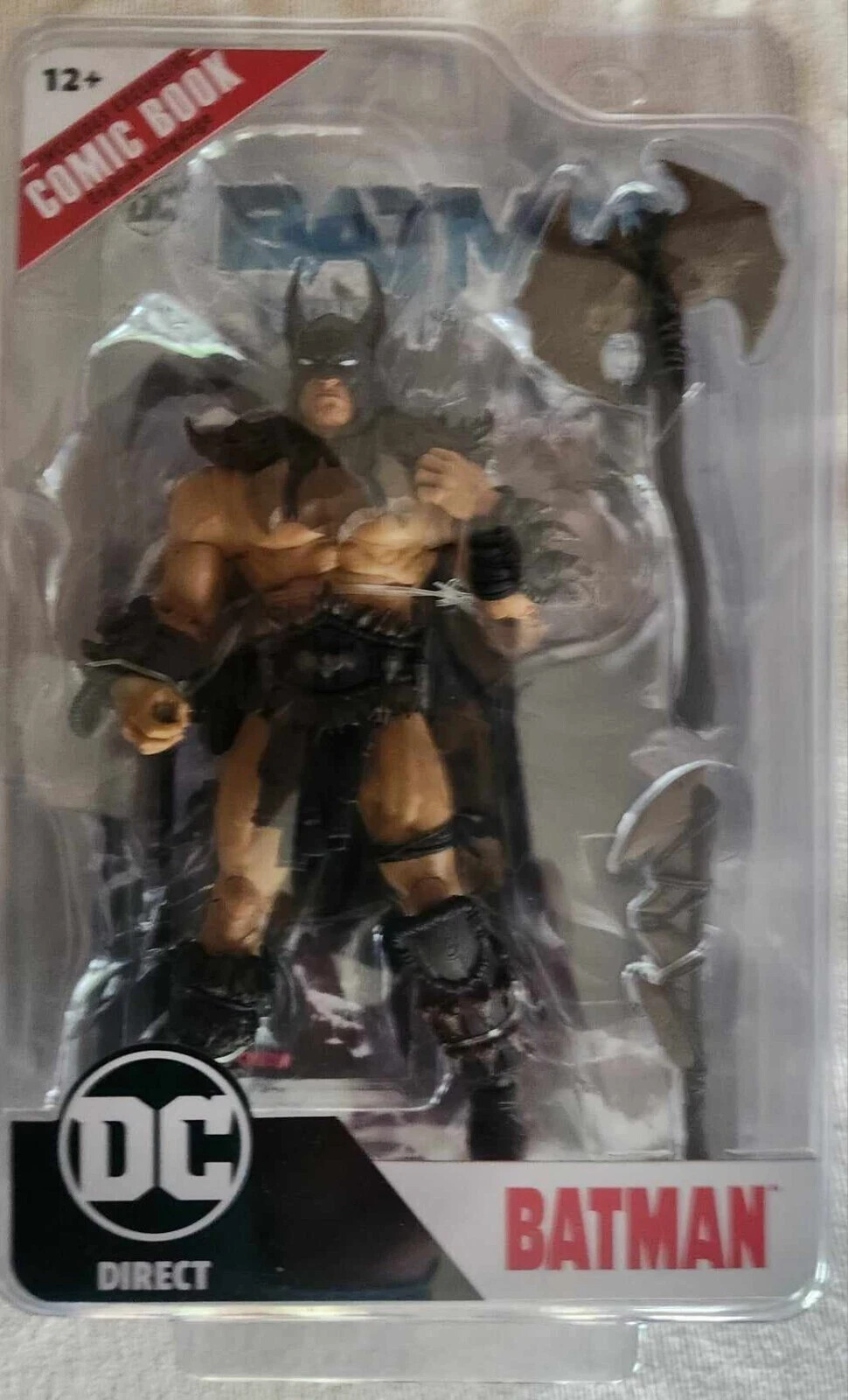 McFarlane DC Direct Page Punchers Batman Action Figure & Comic Book NEW
