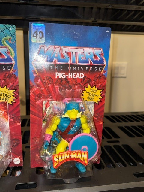 MOTU Masters of the Universe Origins: Lot of 4 Action Figures “Sun Man”….New!!