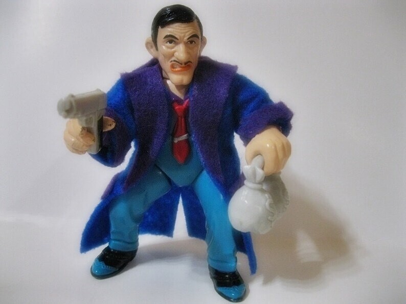 Custom Playmates Dick Tracy BIG BOY JACKET TRENCH COAT no figure
