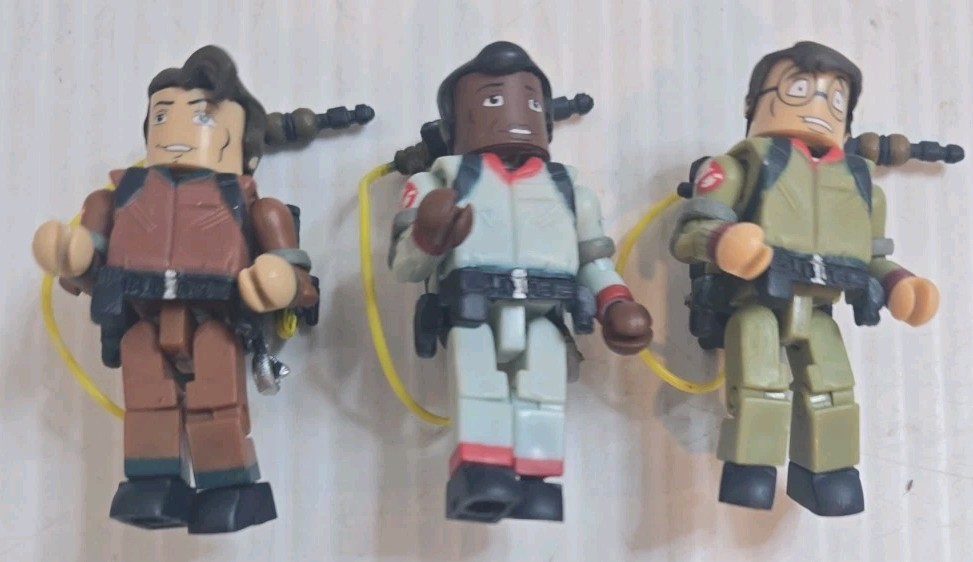 Ghostbusters 2″ Minimate Vinyl Figure Lot Of 3 Different