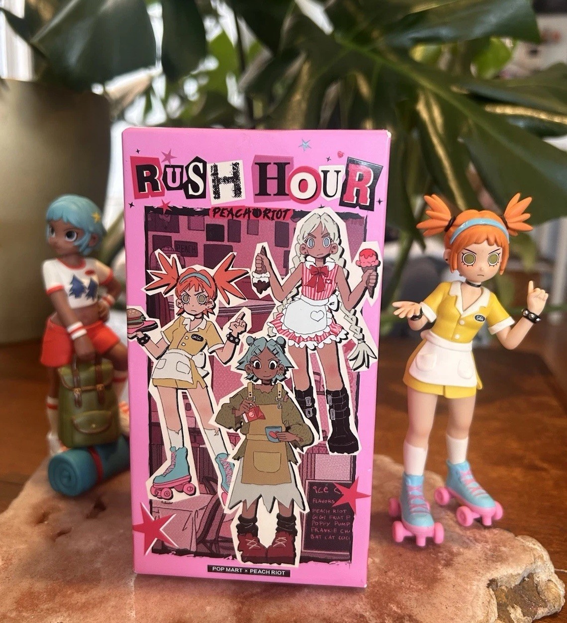 100% Authentic POP MART x Peach Riot Rush Hour Series -Gigi Housekeeping