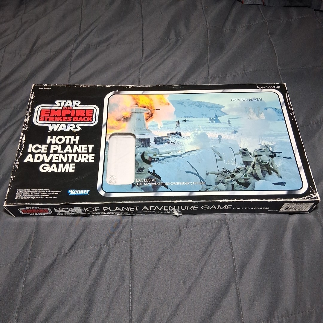 NWT Star Wars HOTH ICE PLANET ADVENTURE BOARD GAME Empire Strikes Back NO FIGURE
