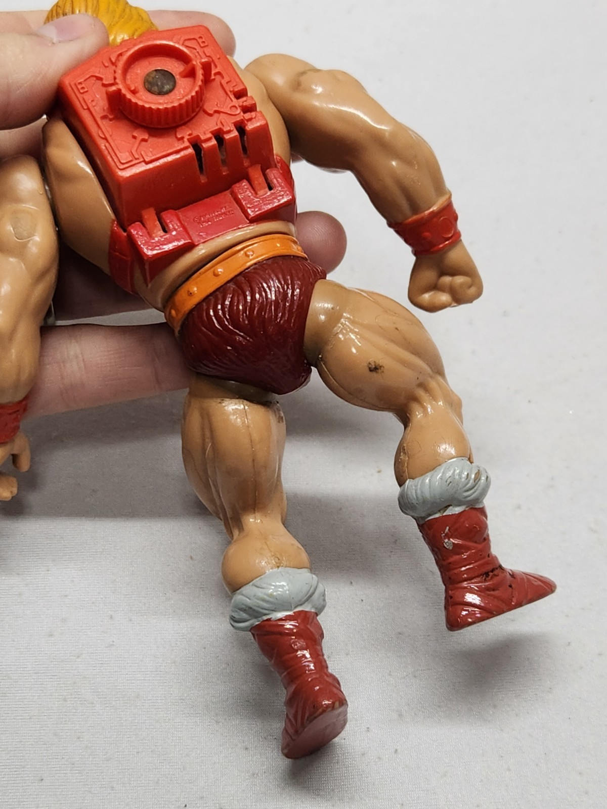 Vintage 1985 Thunder Punch He-man Masters Of The Universe MOTU Complete READ