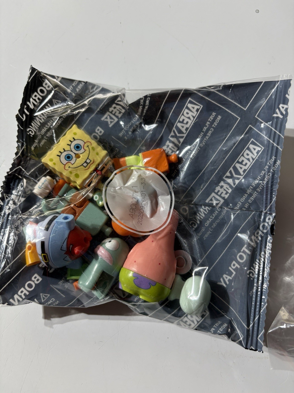 SpongeBob SquarePants Minifigures Lot Area X New