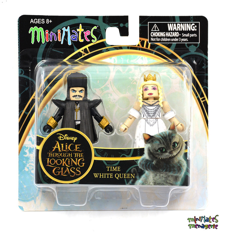 Alice through the Looking Glass Minimates Series 1 Time & White Queen
