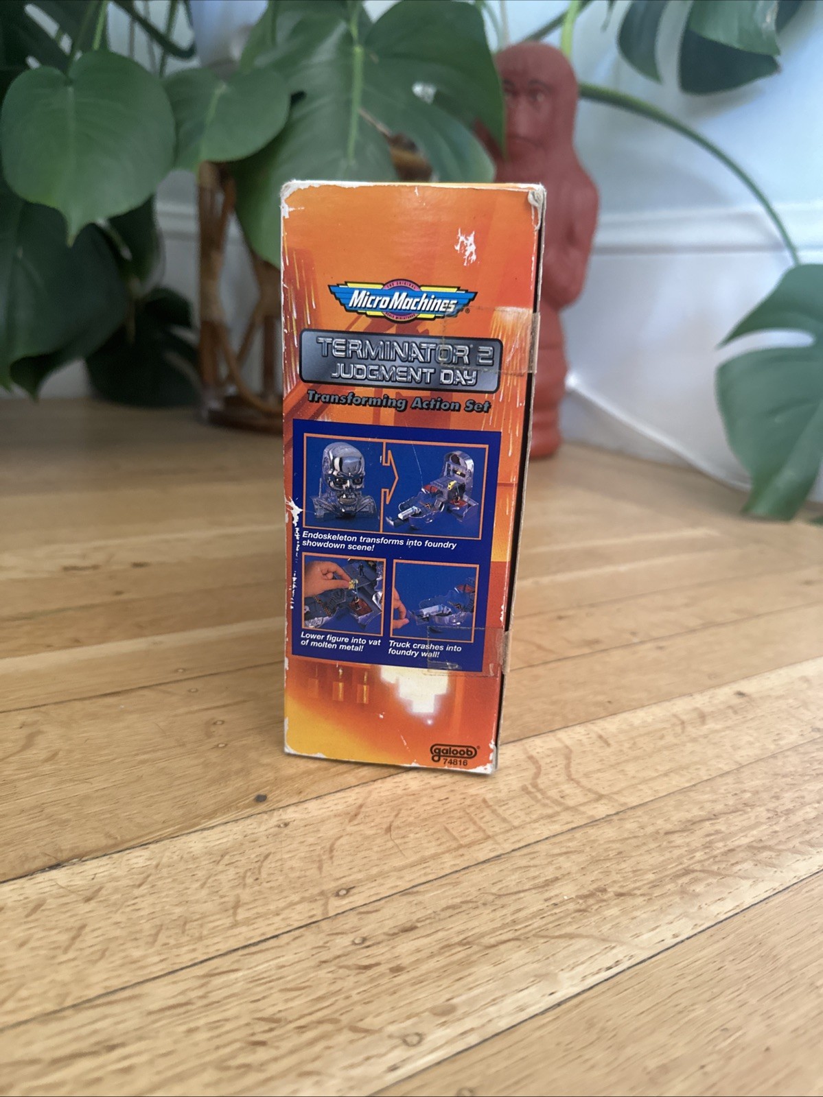 Terminator 2 Judgment Day Micro Machines Playset 100% Complete w/Box Galoob 1996