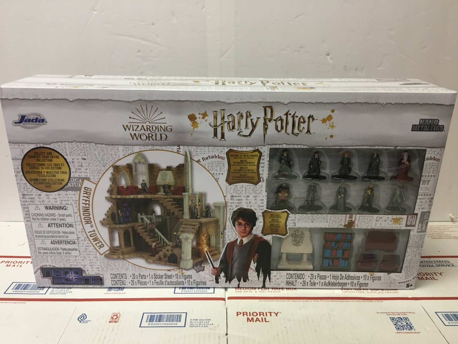 HARRY POTTER Metafigs Figures NANO SCENE Gryffindor Tower Accessories SEALED