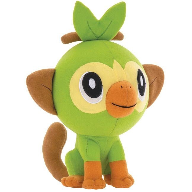 Pokemon Plush Grookey 7 inch. New w/tag Official