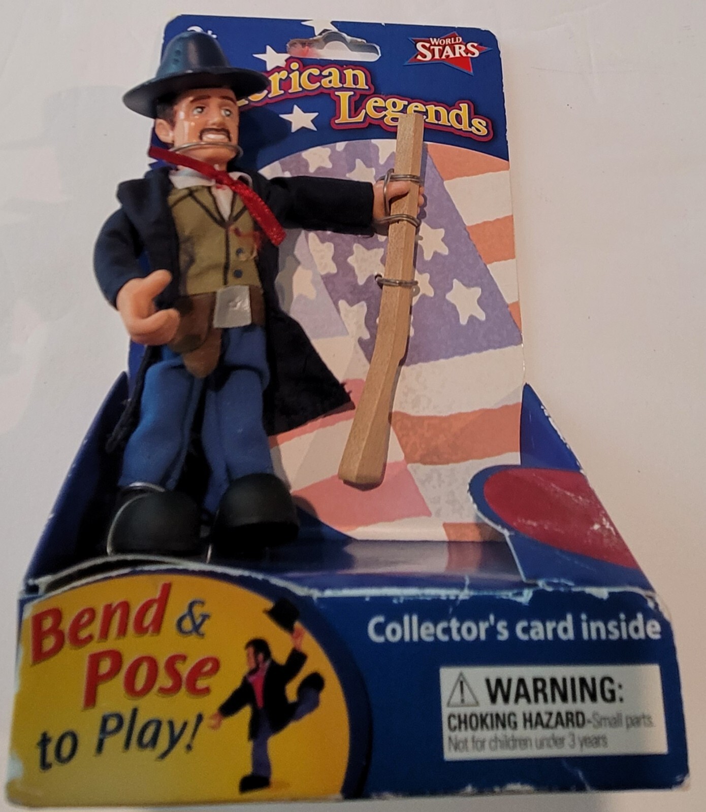 Odyssey Toys ~ World Stars ~ Wyatt Earp w/ Rifle Figure NEW