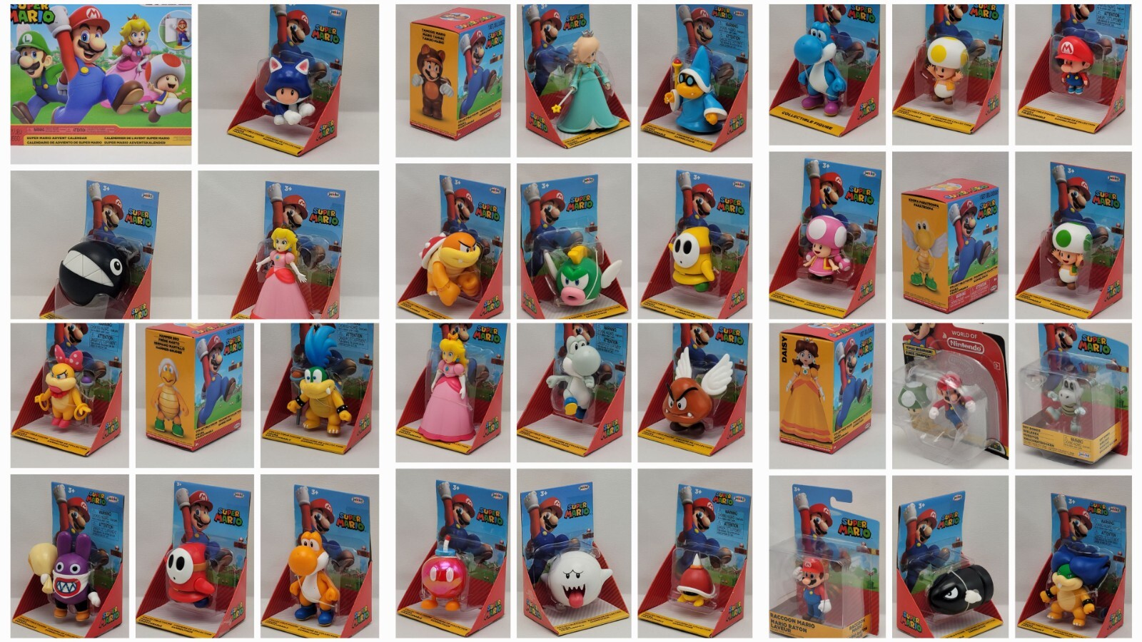 Jakks Pacific Super Mario 2.5″ Action Figures YOU PICK! 30+ Build Your Own Lot!