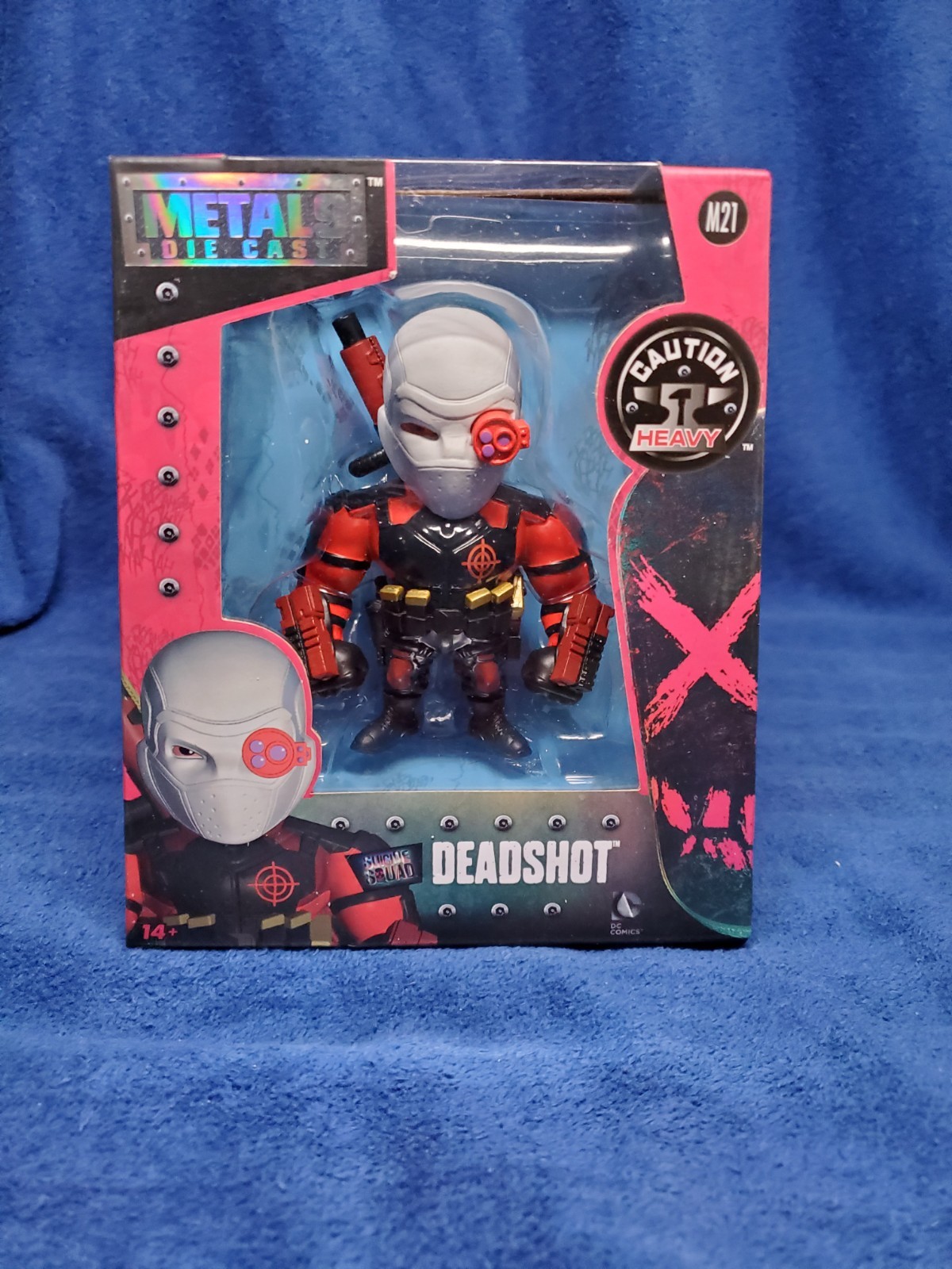 DC Deadshot Suicide Squad 4″ Metal Diecast Figure – NEW