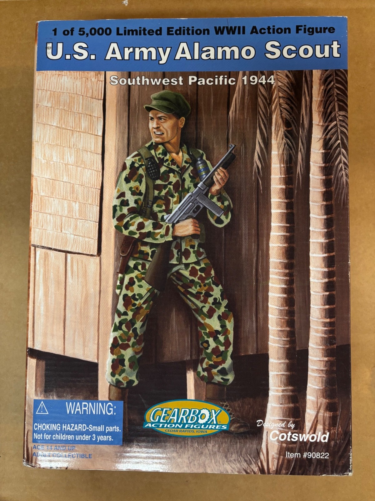 1/6 Gearbox Cotswold WWII US Army Alamo Scout 1944. (NIB) FREE SHIPPING