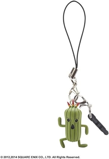 Square Enix Final Fantasy Cactuar (Cactus) Phone Charm Earphone Jack