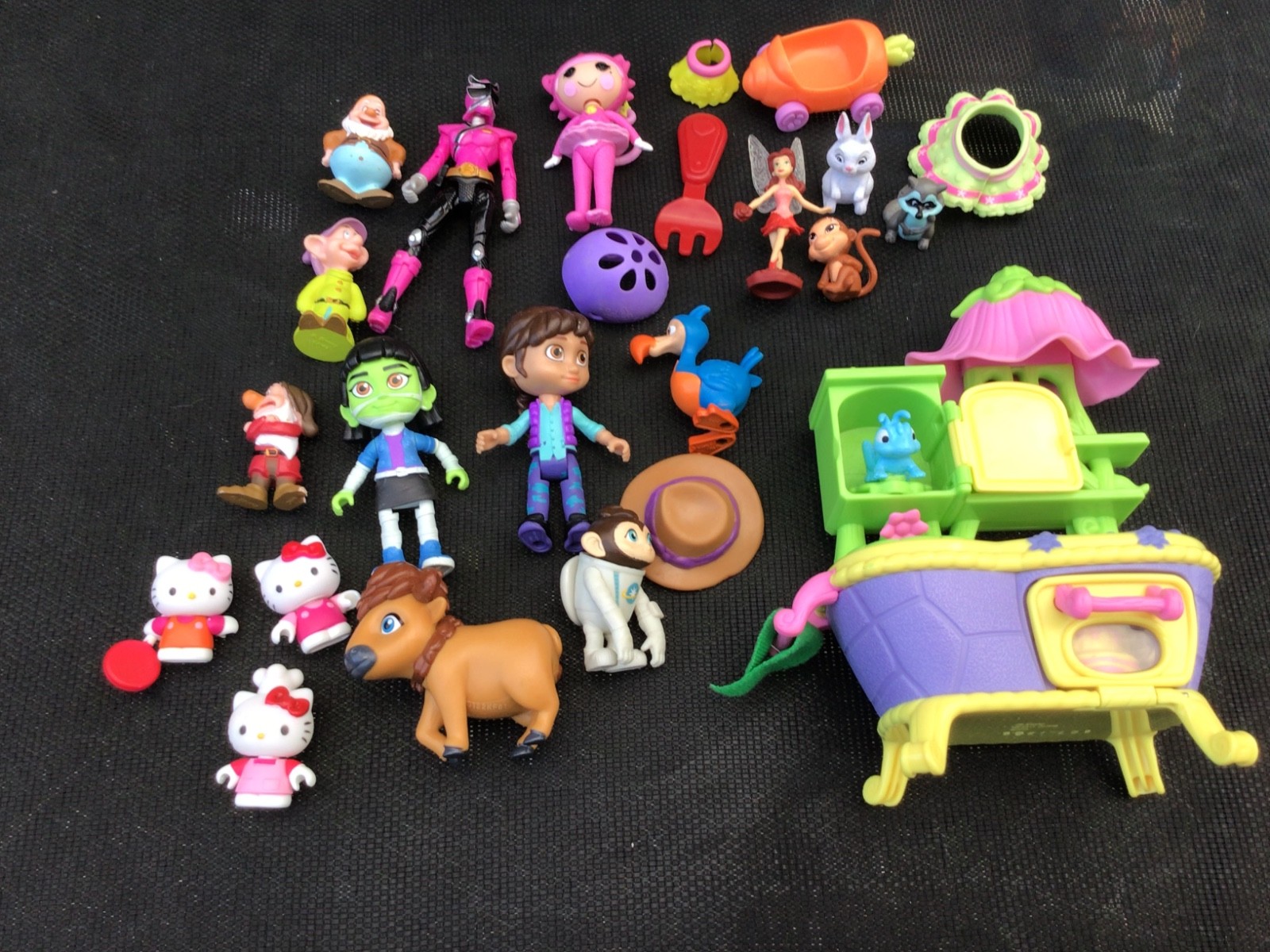 Mixed Toy Lot Hello Kitty- Disney – Tinkerbell Woodland- Fairy