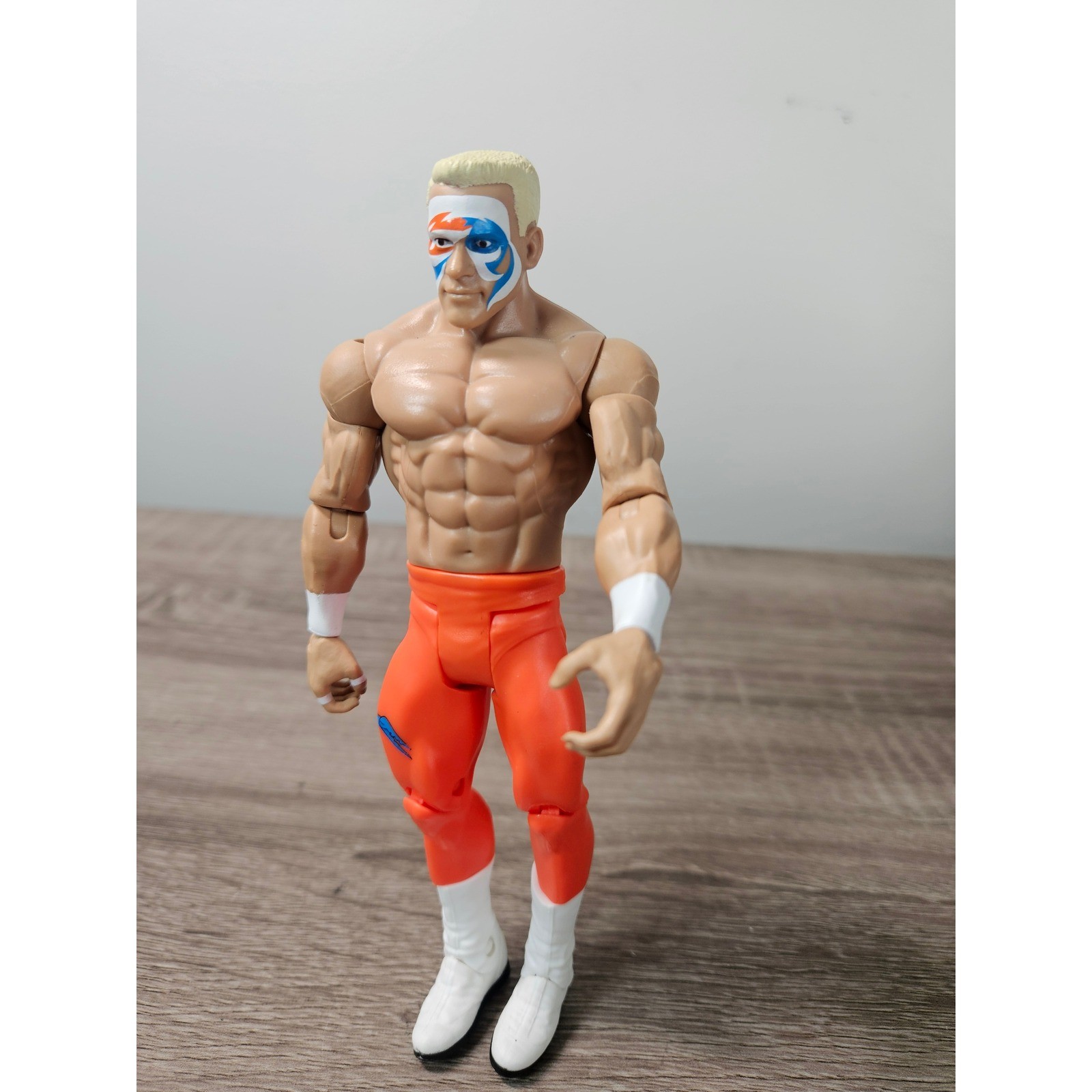WWE Basic Sting Action Figure WCW Surfer Orange Face Paint Wrestling Toy 6 inch