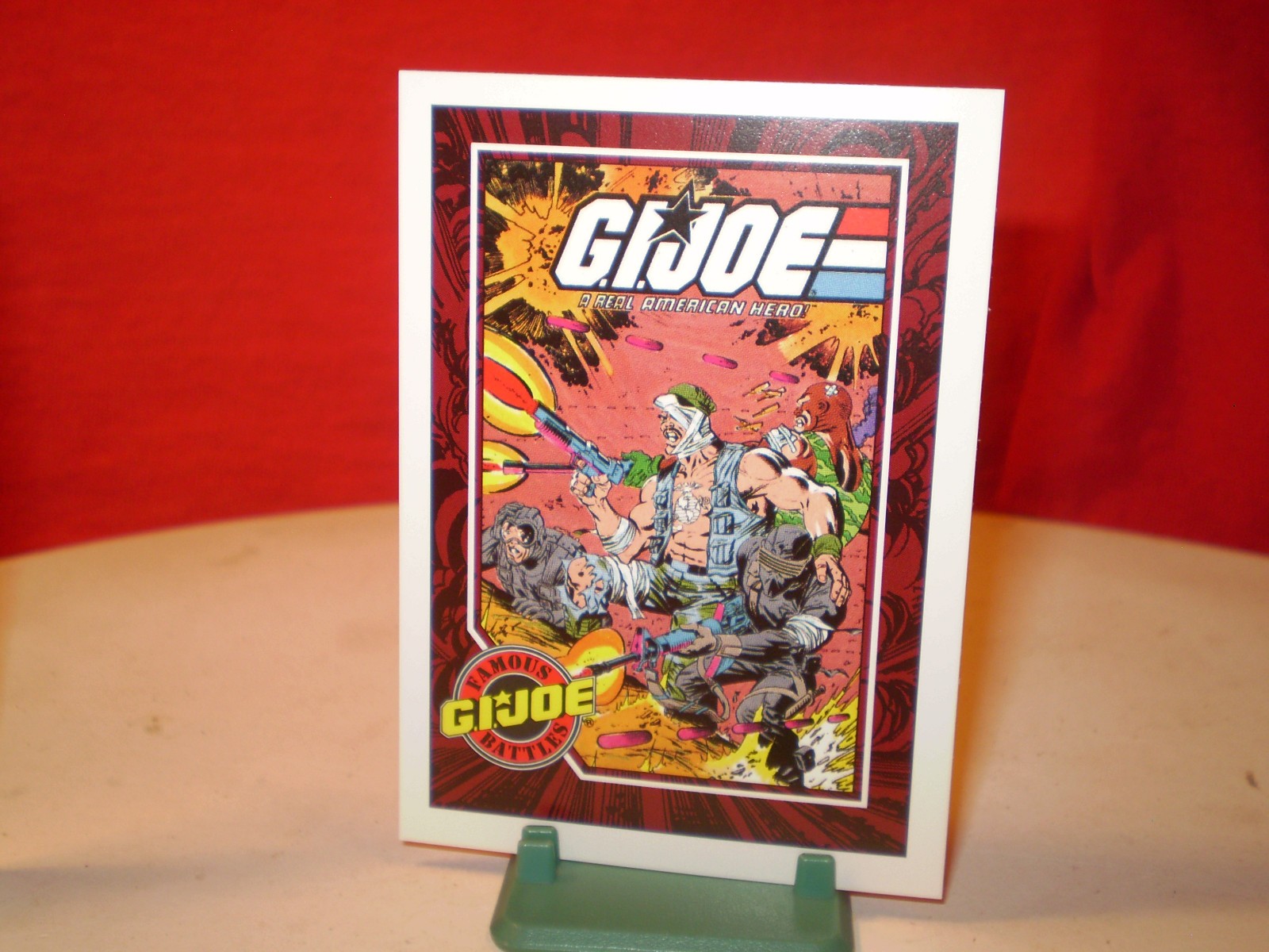 1983 GI JOE GUNG-HO MARINE 100% Complete + & RARE CARDS HASBRO ARAH cobra cobra