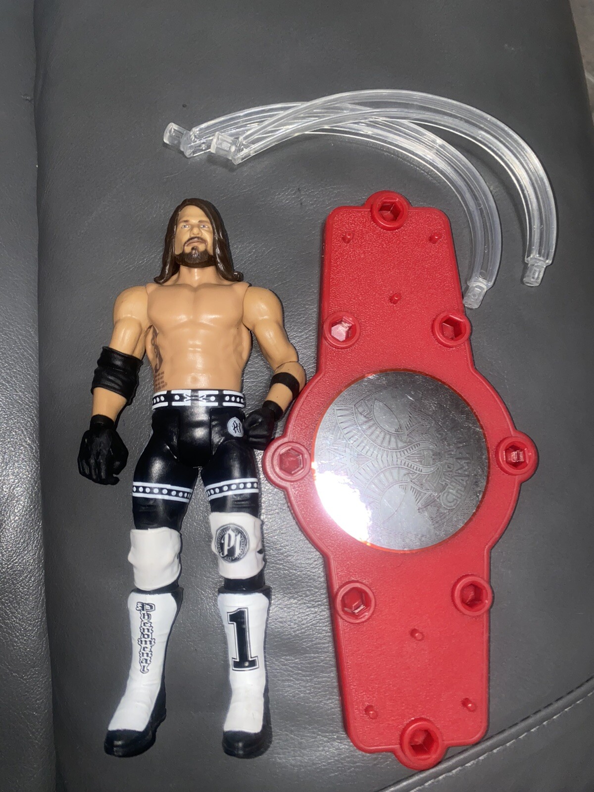 Mattel WWE Championship Showdown 2 Pack OMOS vs AJ STYLES Figure And Accessories