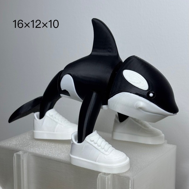 16cm 3D Printed Toy Orcalero Orcala Fully Articulated EcoSafe Children Play