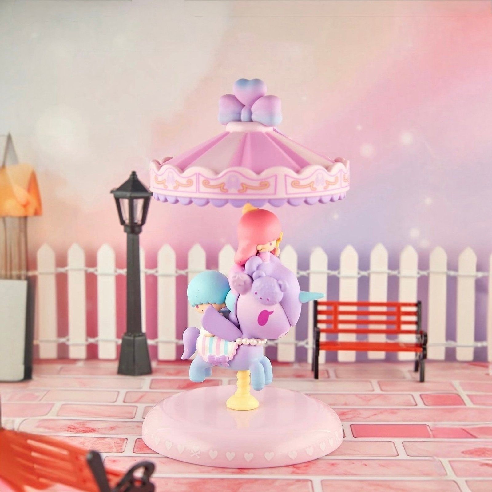 tokidoki LittleTwinStars & Beary Cute: HK & Friends Sweet Pink Carousel Series