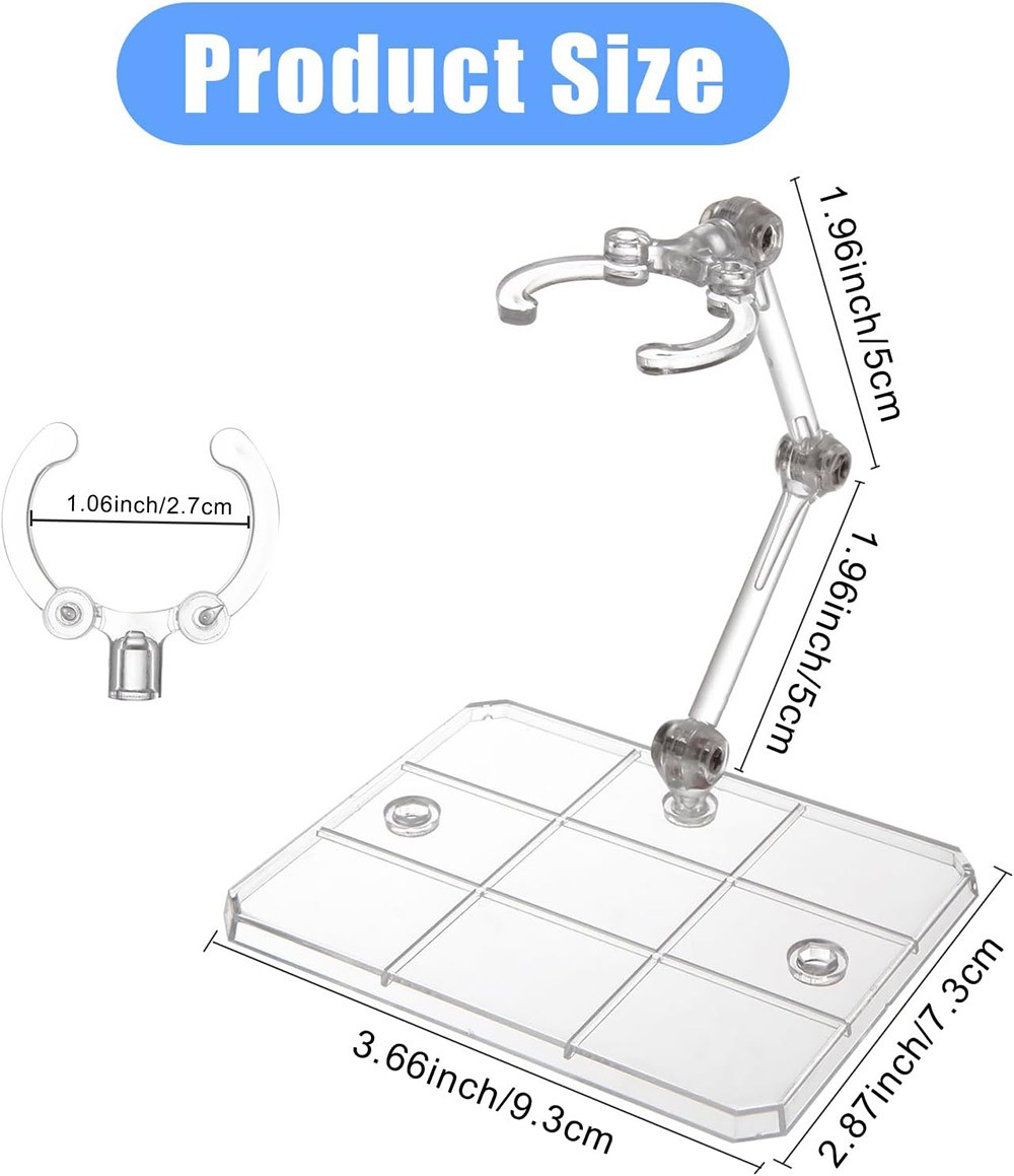 2/4/8/10/20Pcs Action Figure Display Base Holder Doll Model Support Stand HG144