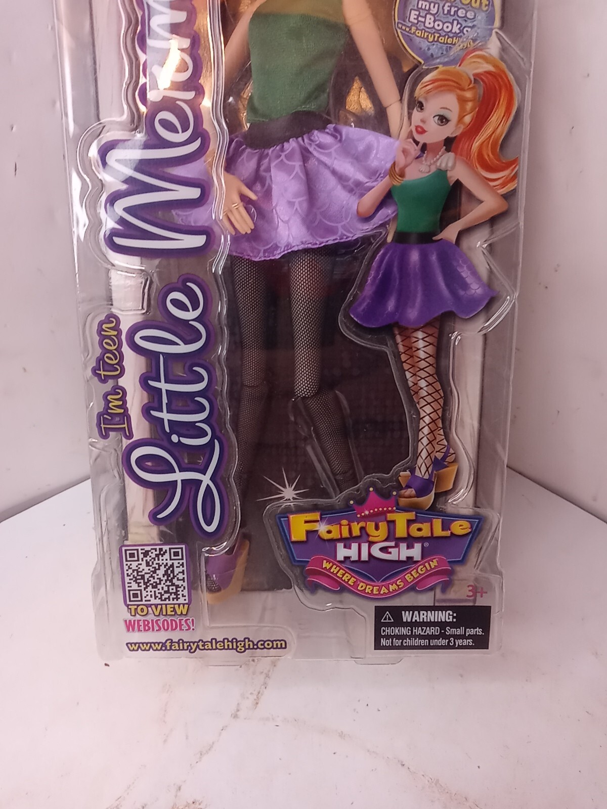 Fairy Tale High I’am Teen Little Mermaid 12″IN PVC Figure Were Dreams Begin Cute