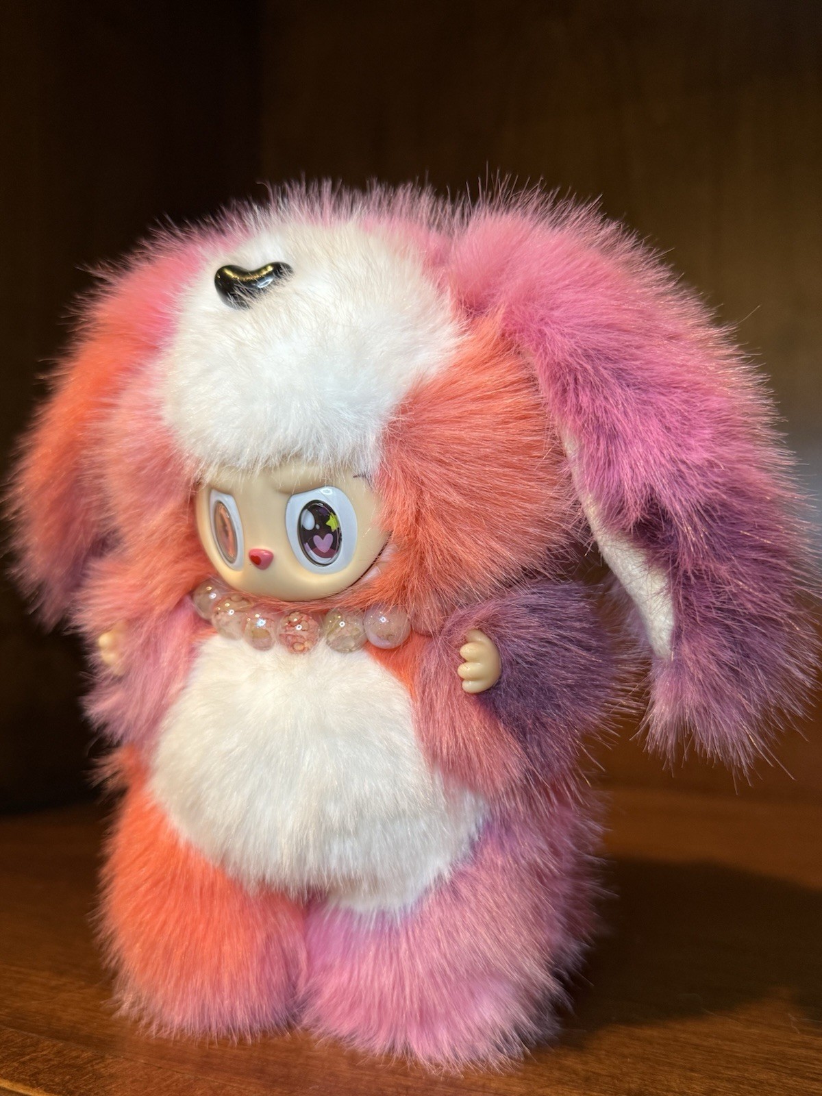 NEW Custom Made Monsters Pink Red Purple Fruit Punch Puppy Dog Plush Pendant US