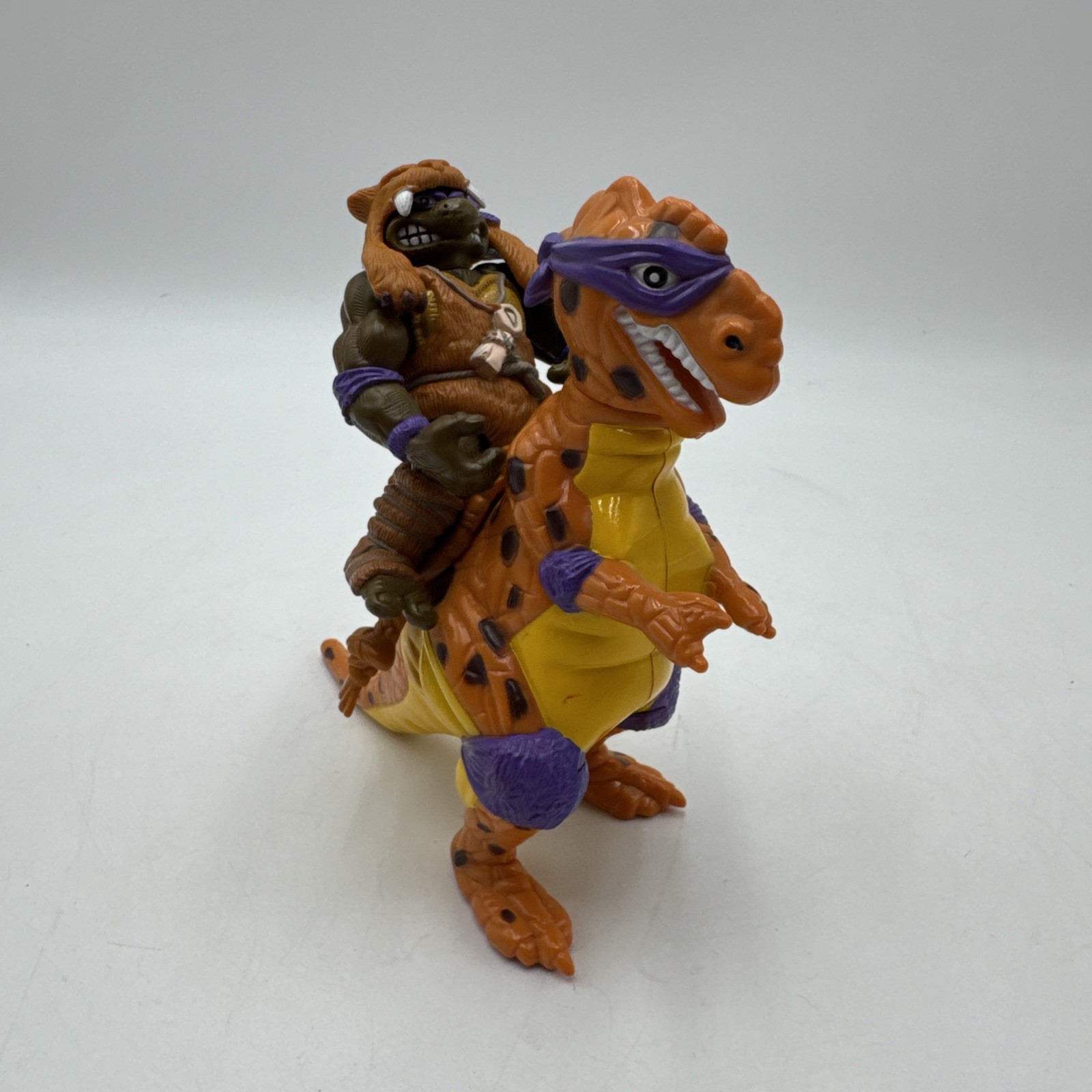 Vintage TMNT Cave Turtle Don Donatello Trippy Tyrannosaurus Dinosaur