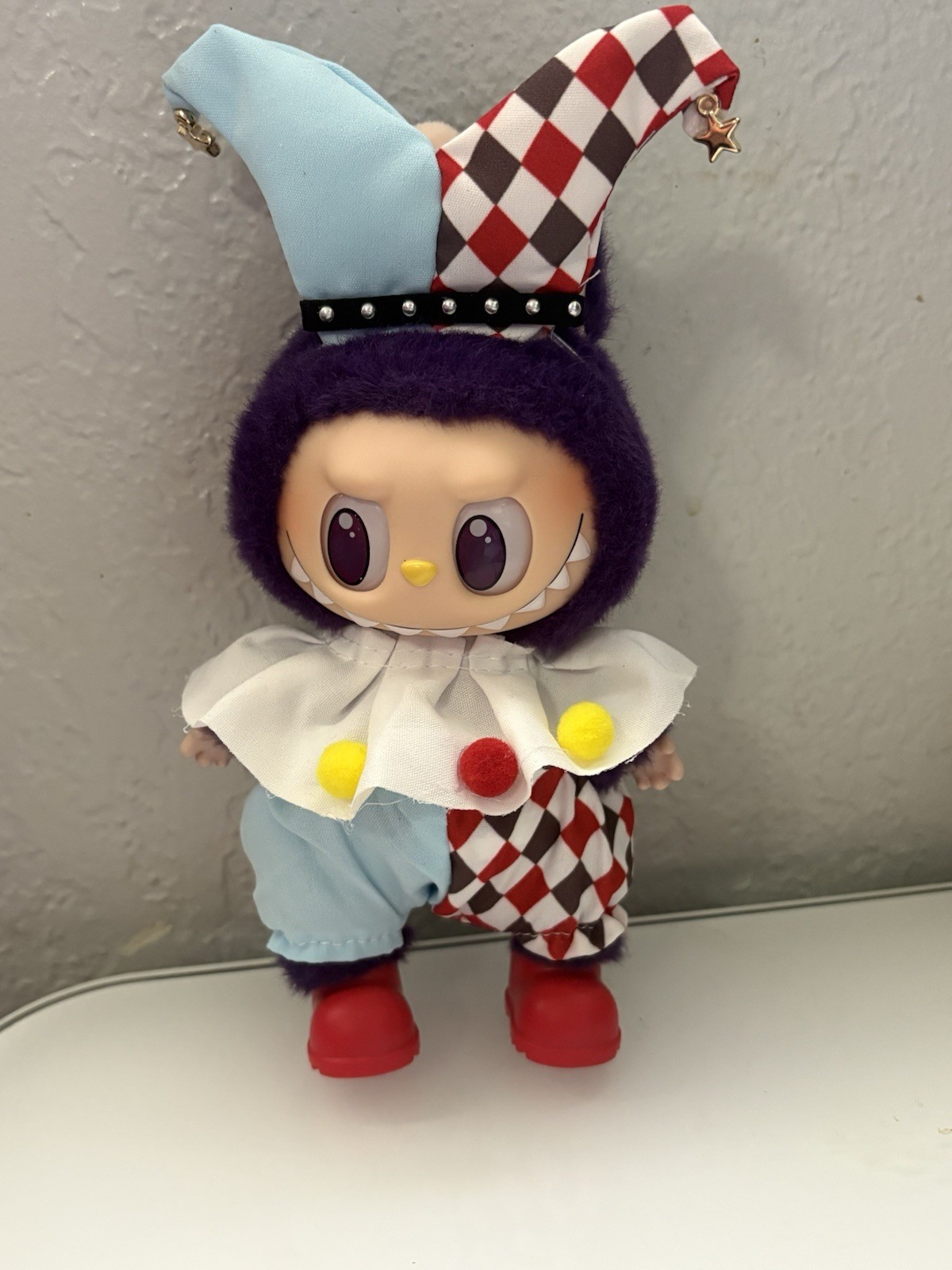 DIY the Joker Clothes Set for Authentic 17cm Plush Monsters DOLL Not included