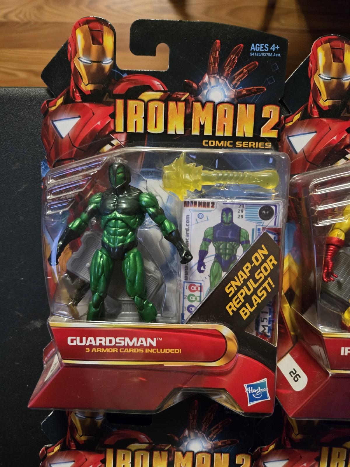 Iron Man 2 Comic Series 2009 Hasbro Lot Of 4