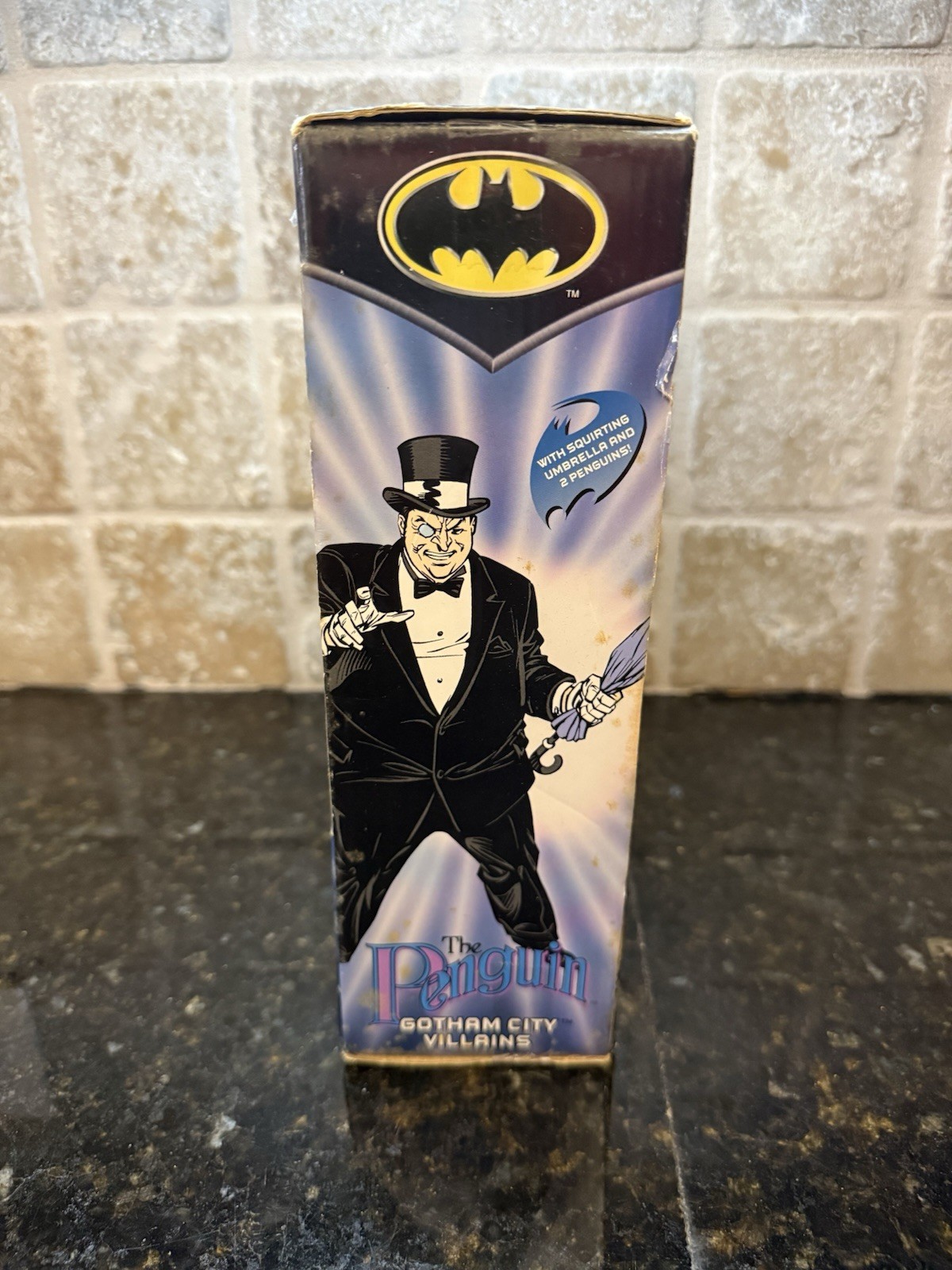 Batman Bruce Wayne Joker Penguin Hasbro Target 2000’s 3 Action Figures NEW
