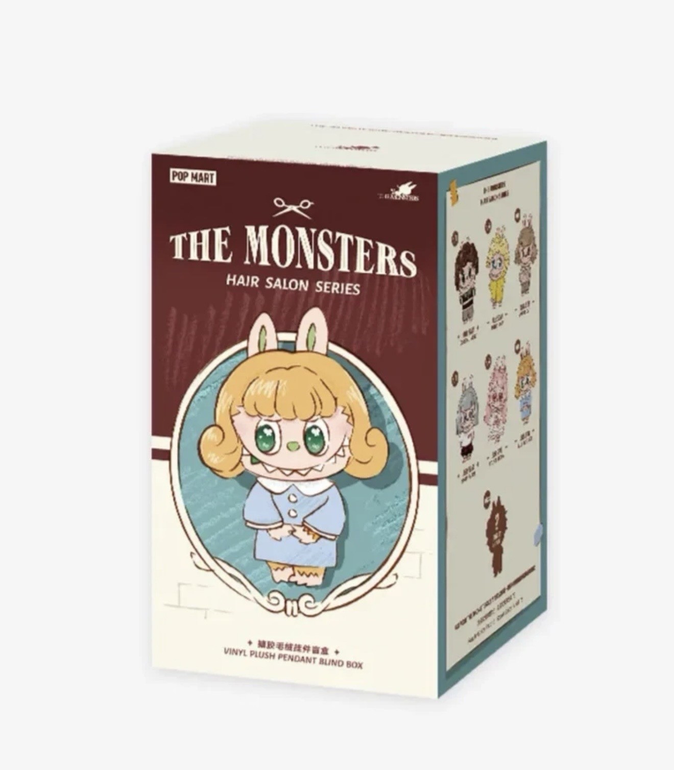 The Monste Hair Salon Series Vinyl Pendant One Blind Box Figure Toy Authentic