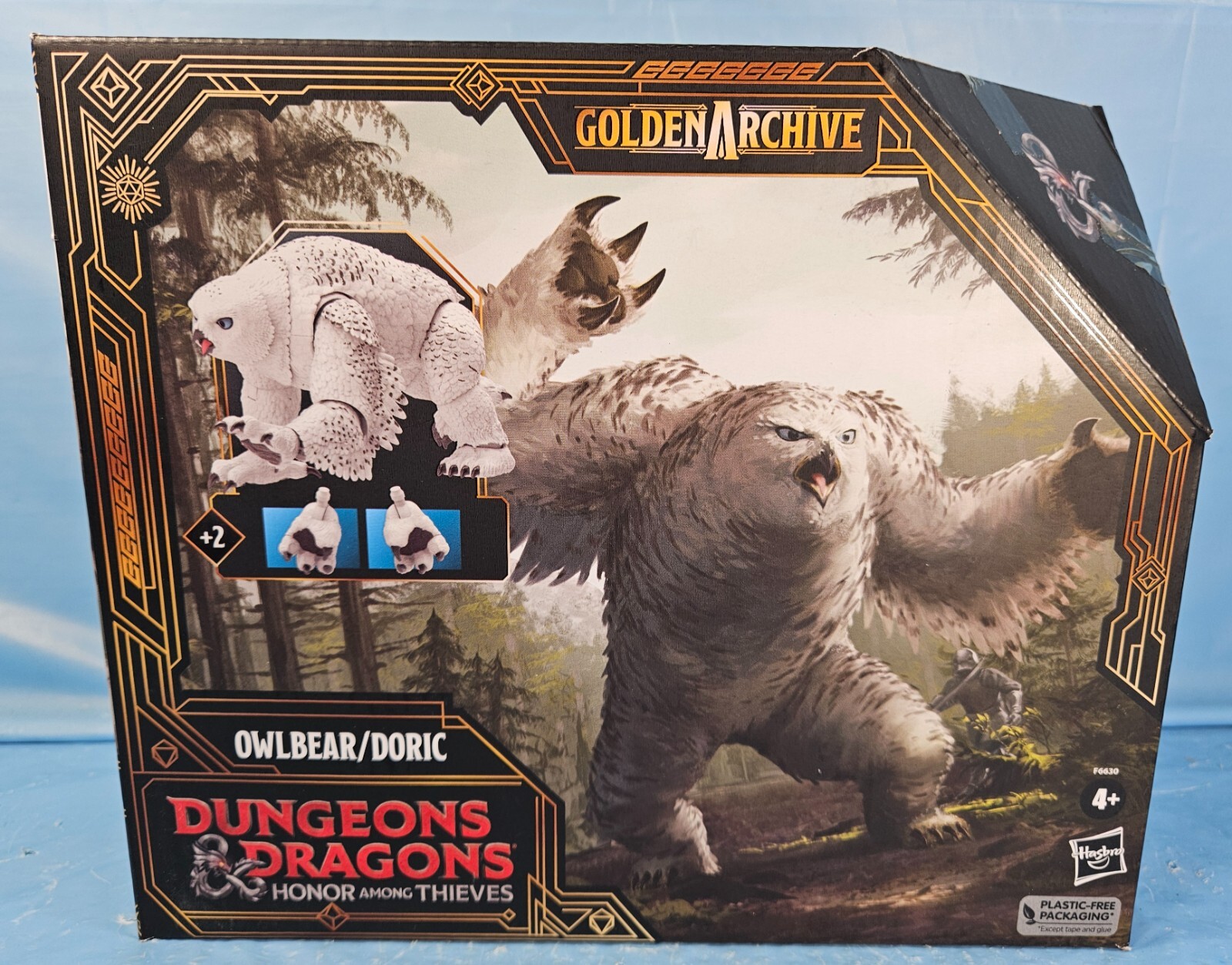 Dungeons & Dragons Honor Among Thieves Golden Archive Owlbear/Doric New
