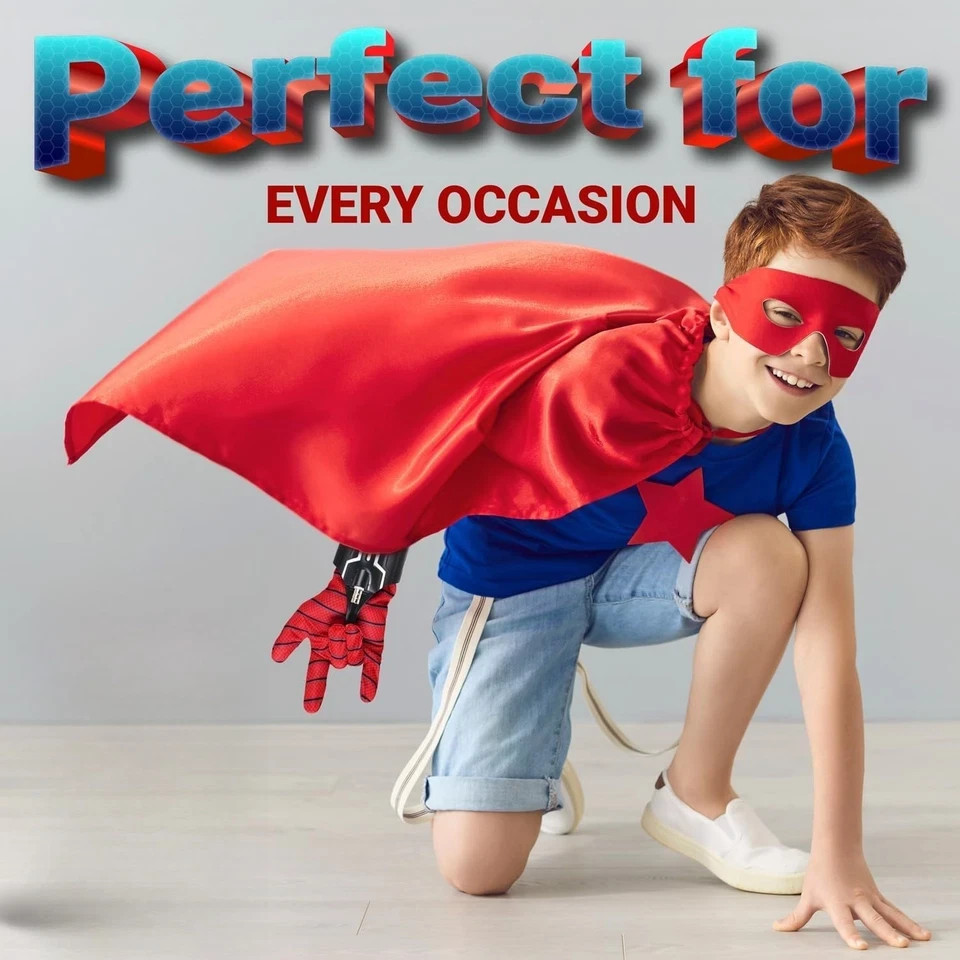 Spider Man Launcher Glove Cosplay Spider String Web Shooter Toys For Children