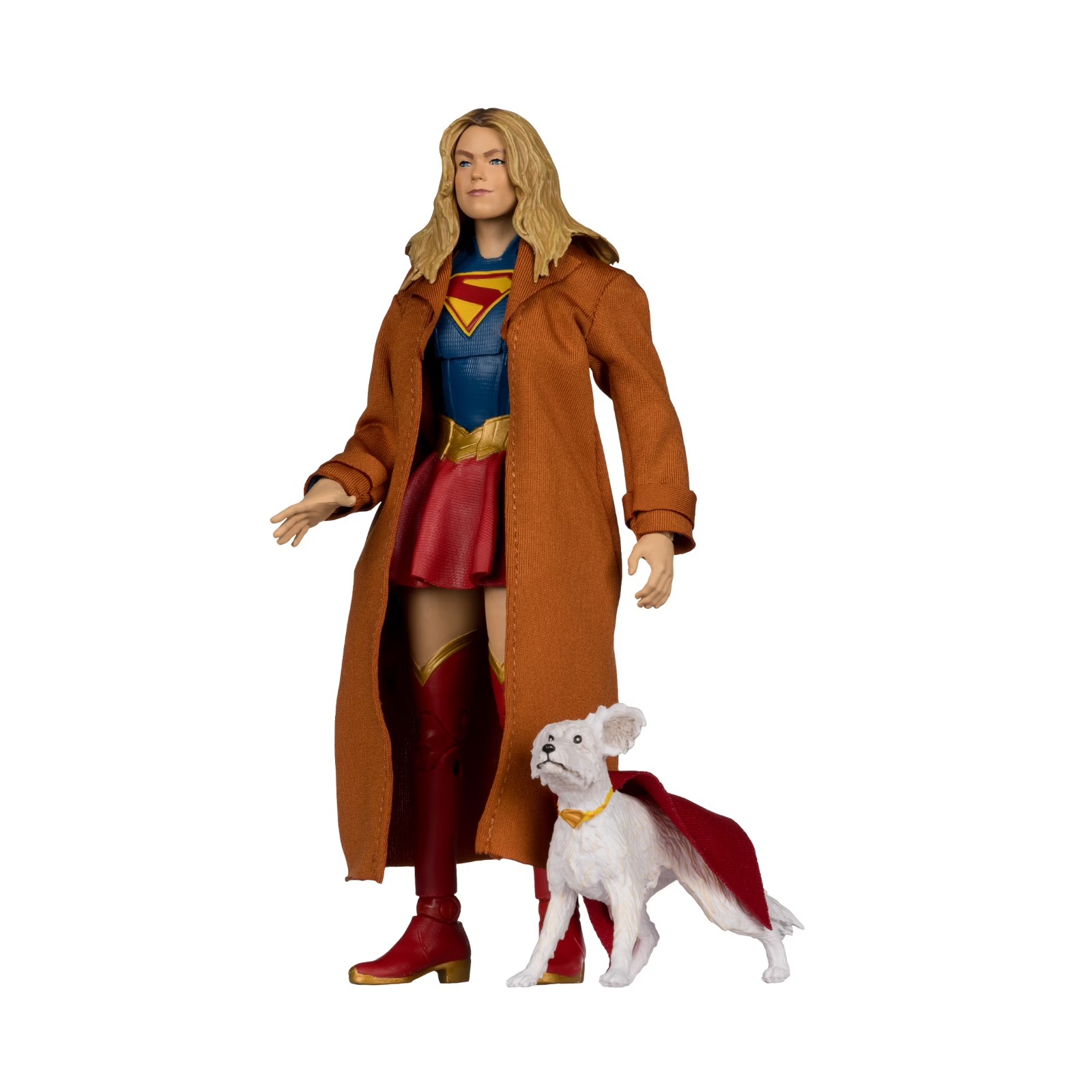 McFarlane DC Multiverse Supergirl & Krypto (Supergirl) Gold Label Deluxe Figure