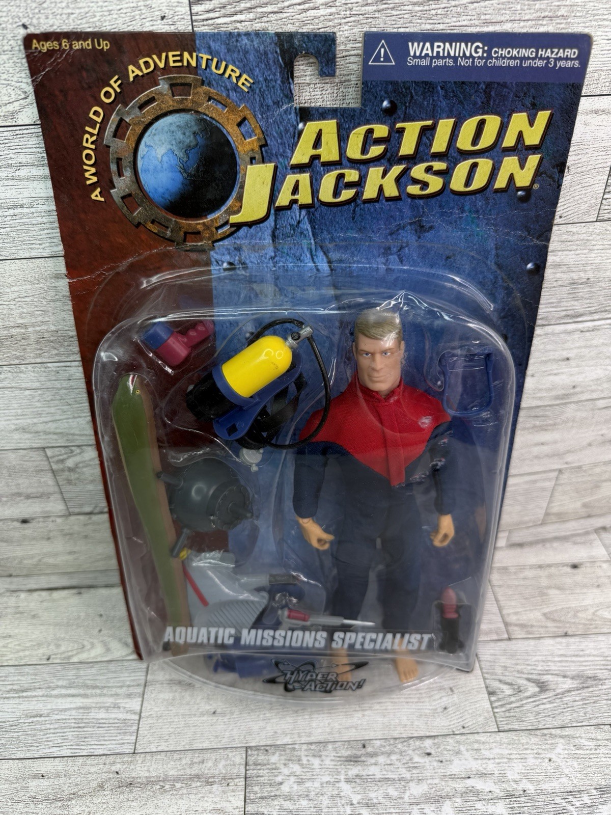 Playing Mantis Action Jackson Aquatic Missions Specialist 2000 10″ Action Figure