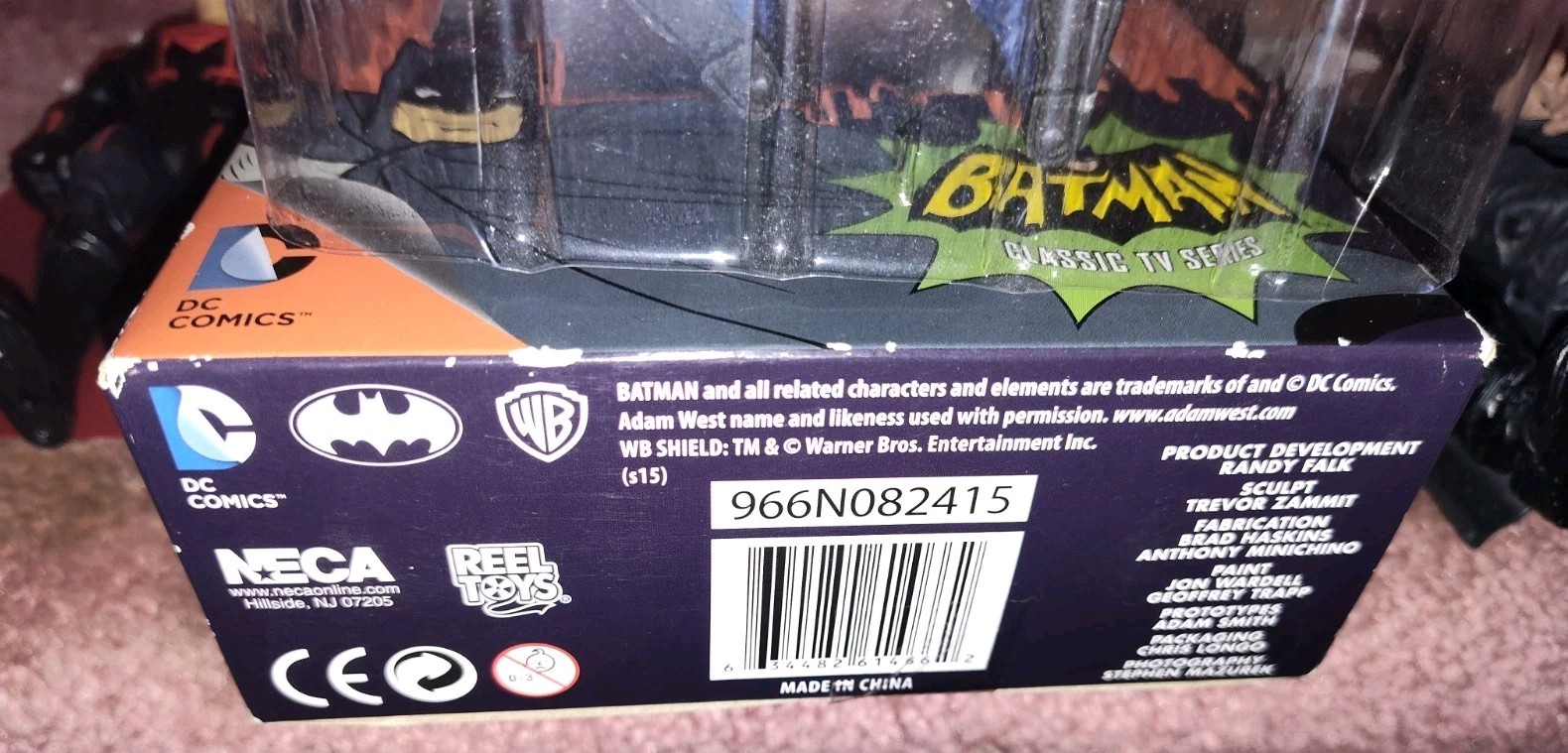 Neca Ultimate Batman 66 Adam West Figure Diamond Select Marvel Sin City Superman